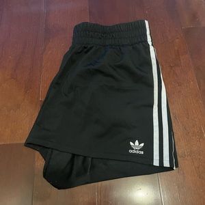 Adidas stretchy waist shorts